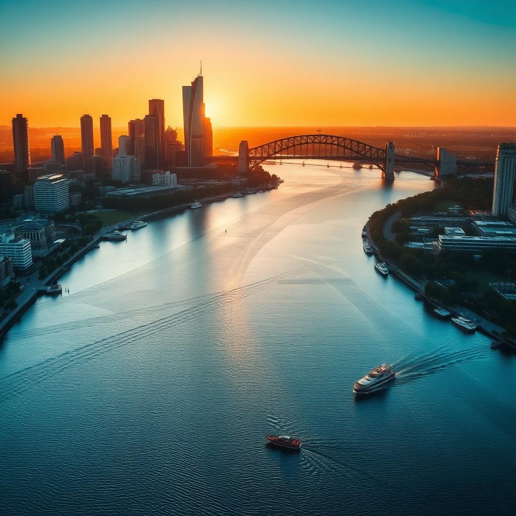 The Brisbane River